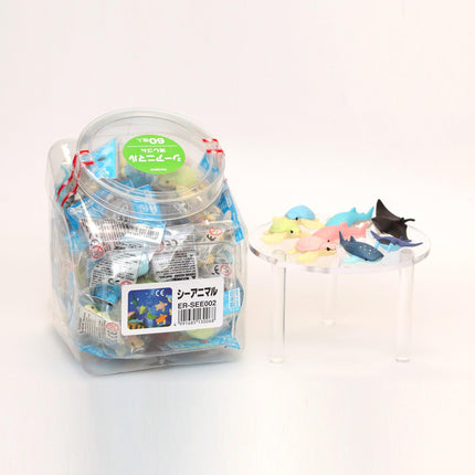 Iwako, Eraser, Sea Animals, 60 Pieces, ER-SEE002