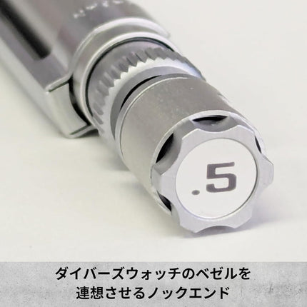 STAEDTLER REG Drafting Mechanical Pencil, 0.5mm, Silver, 925 85-05