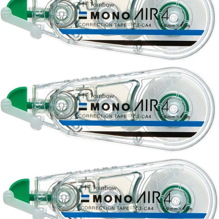 Tombow, Correction Tape, MONO AIR, AIR4, 4.2mm, Mono Color CT-CA4 3 Pieces, KPB-324