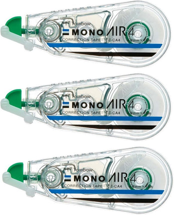 Tombow, Correction Tape, MONO AIR, AIR4, 4.2mm, Mono Color CT-CA4 3 Pieces, KPB-324