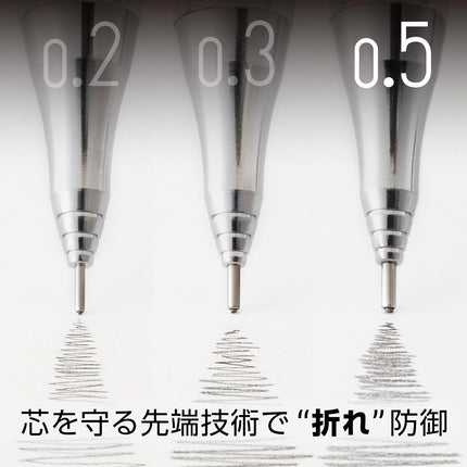 Pentel Mechanical Pencil Orenz, 0.5mm, Saxe Blue, XPP505-RC