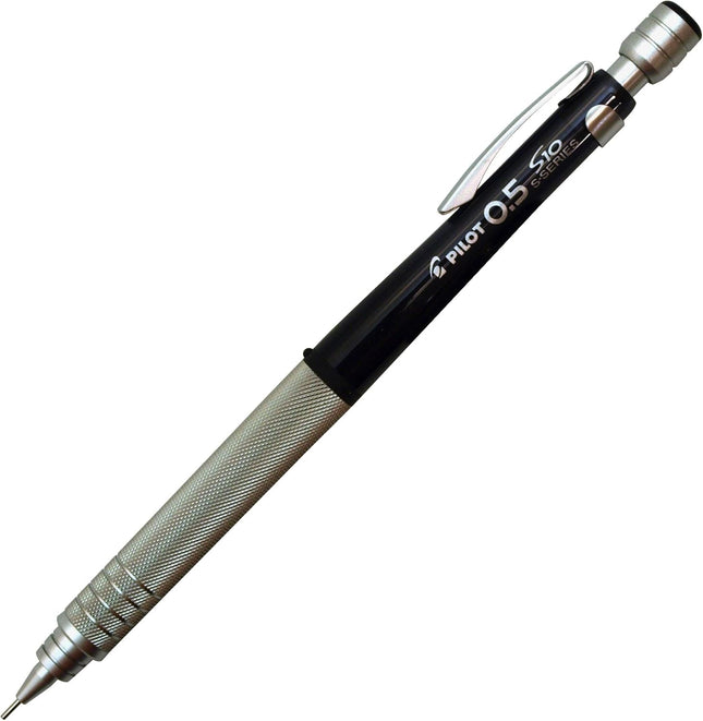 PILOT Mechanical Pencil S10, 0.5mm, Transparent Black, HPS-1SR-TB5