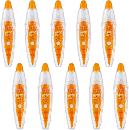 PLUS, Correction Tape, Whiper RUSH, 4.2mm, Orange, 10 Pieces, WH-064, 43-441