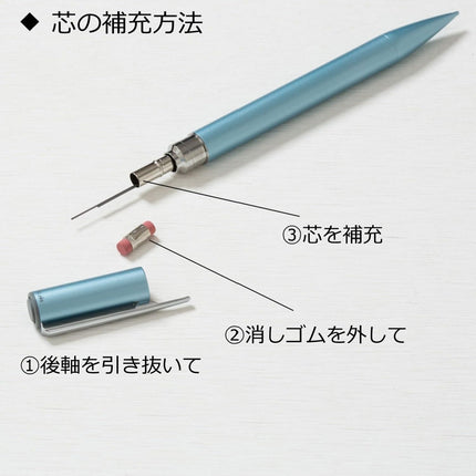 Tombow Mechanical Pencil ZOOM L105, 0.5mm, Lime Green, SH-ZLC63