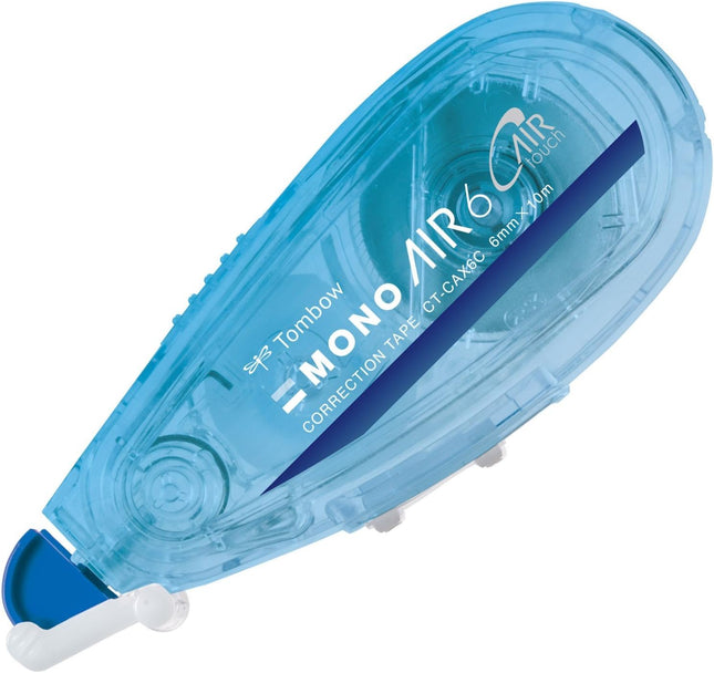 Tombow, Correction Tape, MONO AIR refillable type, 6mm, Blue, CT-CAX6C41 5 Pieces, CT-CAX6C41-5P