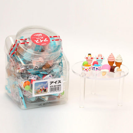 Iwako, Eraser, Ice Cream, 60 Pieces, ER-961068