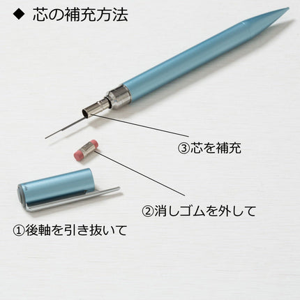 Tombow Mechanical Pencil ZOOM L105, 0.5mm, Pink, SH-ZLC83