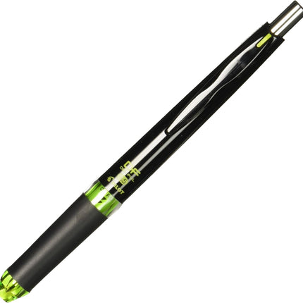 PILOT Double Knock Mechanical Pencil DEL FUL, 0.5mm, Black & Green, HDF-50R-BG