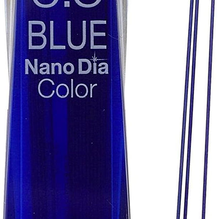 uni Mitsubishi Pencil Mechanical Pencil Lead Refill Nano Dia Color 0.5mm Blue, U05202NDC.33