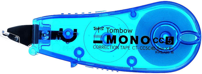 Tombow, Correction Tape, MONO CC, CC5C, Blue, 5mm, CT-CC5C40