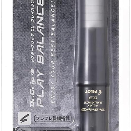 PILOT Mechanical Pencil Dr.Grip CL Play Balance, 0.3mm, Clear Black, HDGCL70R3-CB