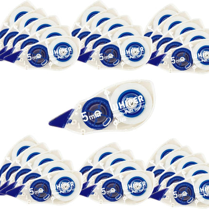 PLUS, Correction Tape, Whiper Push-Pull, 5mm, Blue, WH-705, 49-962, Set of 30