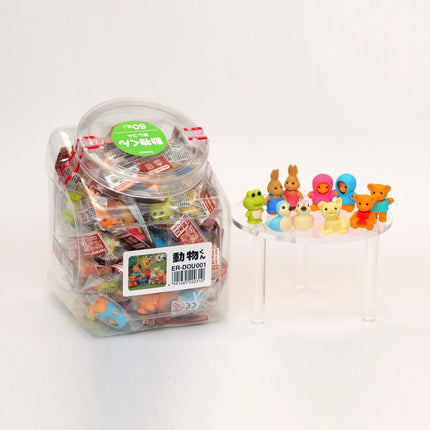 Iwako, Eraser, Animals, 60 Pieces, ER-DOU001