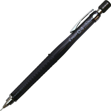 PILOT Mechanical Pencil S3, 0.4mm, Transparent Black, HPS-30R-TB4