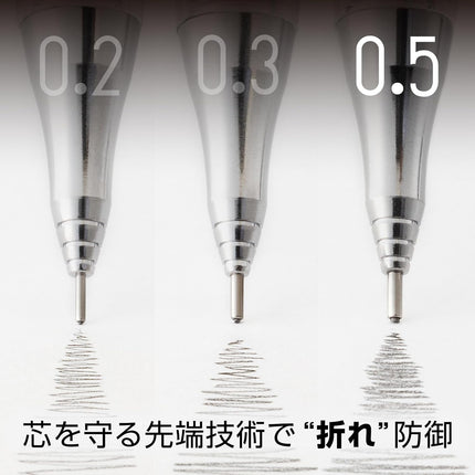 Pentel Mechanical Pencil Orenz 10th Anniversary Limited 0.5mm Black, XPP505-ANA