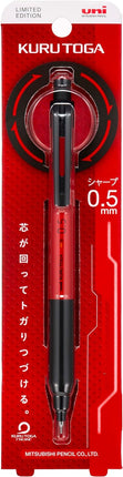 uni Mitsubishi Pencil Mechanical Pencil, Kuru Toga KS Model, 0.5mm, Limited, Metallic Red, M5-KS 1P, M5KS1P.MTR