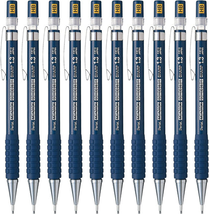 Pentel Mechanical Pencil Mark Sheet Sharp, AM13-HB, Set of 10