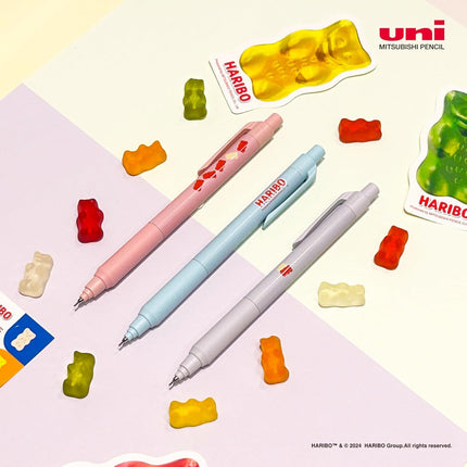 uni Mitsubishi Pencil Mechanical Pencil, HARIBO x uni, Kuru Toga KS Model, 0.5mm, Coral Pink, M5-KS 1P, M5KS1P66HRB