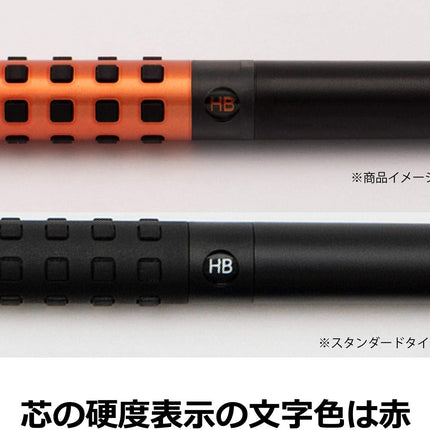 Pentel Mechanical Pencil Smash 0.3mm, Black x Orange, Q1003-PL2