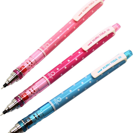 uni Mitsubishi Pencil Mechanical Pencil, Kuru Toga Standard Model, 0.5mm, Limited, Dot Pink, M5-450 1P, M54501PD.13