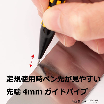 Pentel Mechanical Pencil Smash 0.5mm, Yellow x Black, Q1005-PL3