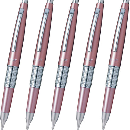 Pentel Mechanical Pencil Mannensil Kerry  Cap Type, Rose, 5 Pieces, P1035-PD