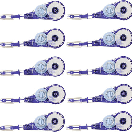 PLUS, Correction Tape, Whiper V Refill Tape, 6mm, Blue, 10 Pieces, WH-106TR, 42-252