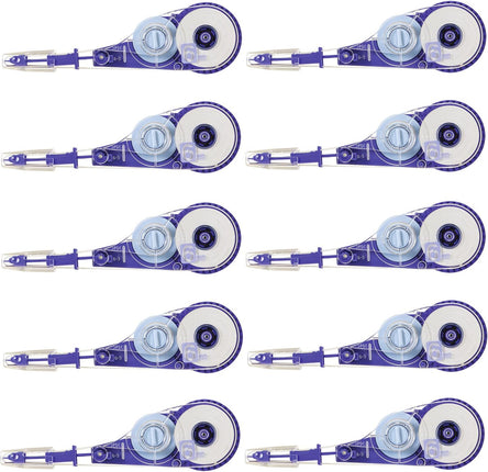 PLUS, Correction Tape, Whiper V Refill Tape, 6mm, Blue, 10 Pieces, WH-106TR, 42-252