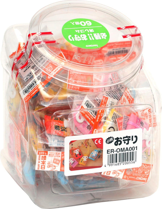 Iwako, Eraser, Victory Charm, 60 Pieces, ER-OMA001