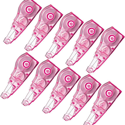 PLUS, Correction Tape, Whiper MR Refill Tape, 4.2mm, Pink, 10 Pieces, WH-634R, 43-928