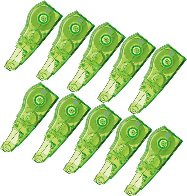 PLUS, Correction Tape, Whiper MR Refill Tape, 6mm, Green, 10 Pieces, WH-636R, 43-930