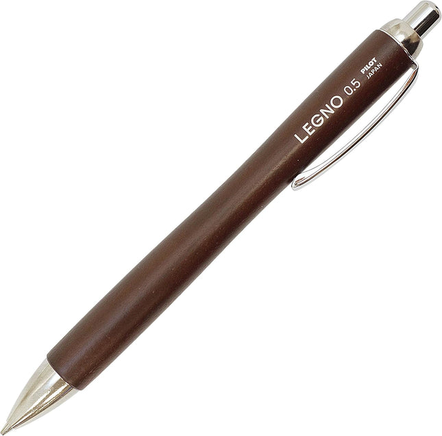 PILOT Mechanical Pencil LEGNO, 0.5mm, Dark Brown, HLE-1SK-DBN