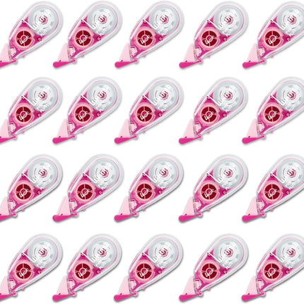 PLUS, Correction Tape, Whiper Petit, 4mm, Pink, 20 Pieces, WH-814, 49-251