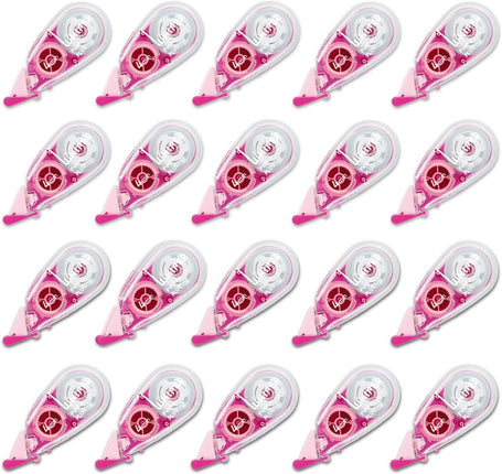 PLUS, Correction Tape, Whiper Petit, 4mm, Pink, 20 Pieces, WH-814, 49-251