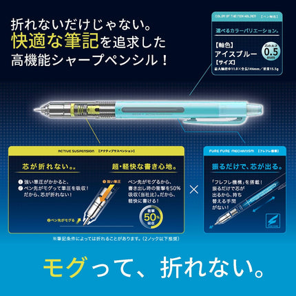 PILOT Mechanical Pencil Mogulair, 0.5mm, Ice Blue, HFMA-50R-IL