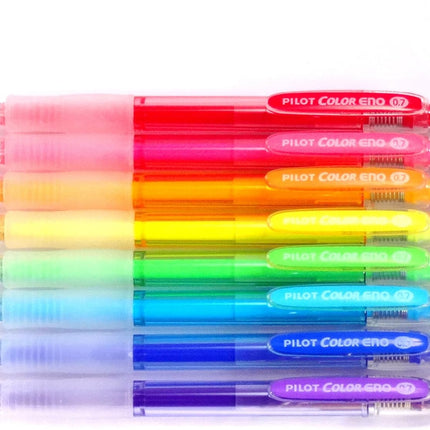 PILOT Color Mechanical Pencil Color Eno, 0.7mm, 8 Colors Set