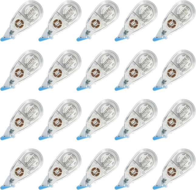 PLUS, Correction Tape, Whiper Petit, 6mm, White, 20 Pieces, WH-816, 49-323