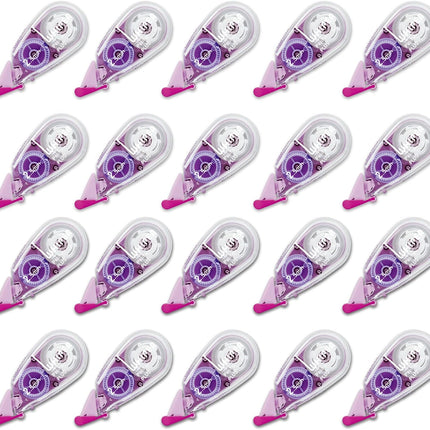 PLUS, Correction Tape, Whiper Petit, 2.5mm, Purple, 20 Pieces, WH-812, 49-250