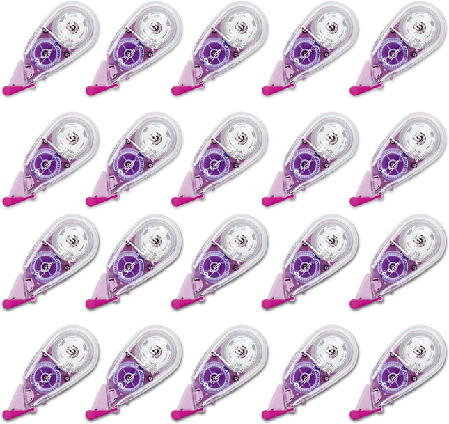 PLUS, Correction Tape, Whiper Petit, 2.5mm, Purple, 20 Pieces, WH-812, 49-250