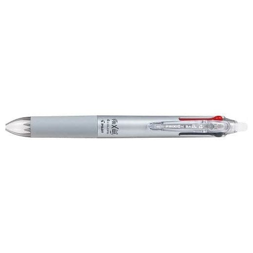 PILOT FriXion Ball 4 038 Gradation Silver LKFB-80UF-GRS Set of 3