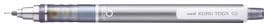 uni Mitsubishi Pencil Mechanical Pencil, Kuru Toga Standard Model, 0.3mm, Silver, M3-450 1P, M34501P.26, Set of 2