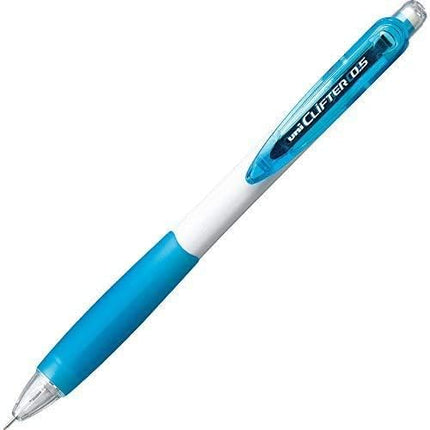 uni Mitsubishi Pencil Mechanical Pencil, CLiFTER, 0.5mm, White Light Blue, M5-118, M5118W.8, Set of 4