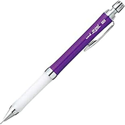 uni Mitsubishi Pencil Mechanical Pencil, uni α-gel Slim Type, 0.5mm, Glossy Purple, M5-807GG 1P, M5807GG1PG.11, Set of 2
