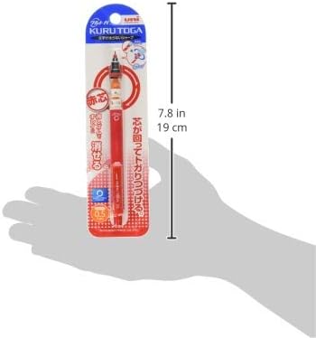 uni Mitsubishi Pencil Mechanical Pencil, Kuru Toga Standard Model, 0.5mm, Red, M5-450C, M5450C1P.15