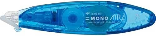 Tombow, Correction Tape, MONO AIR pen type, 5mm, Blue, CT-PAX5C40