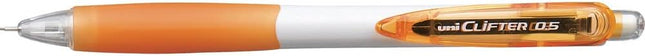 uni Mitsubishi Pencil Mechanical Pencil, CLiFTER, 0.5mm, White Orange, M5-118, M5118W.4