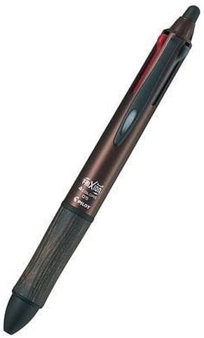 PILOT FriXion Ball 4 Wood 0.5mm Brown LKFB-3SEF-BN Set of 3