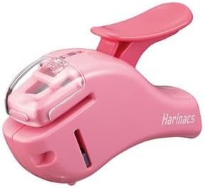 KOKUYO Stapleless Stapler Harinacs Compact Alpha 5 Sheet Capacity Pink SLN-MSH305P Set of 10