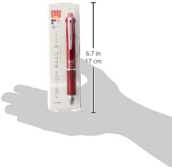 PILOT FriXion Ball 3 Metal 0.5mm Gradient Red LKFB150EF-GRR