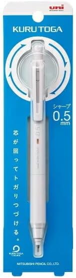 uni Mitsubishi Pencil Mechanical Pencil, Kuru Toga KS Model, 0.5mm, Light Gray, M5-KS 1P, M5KS1P.37, Set of 5